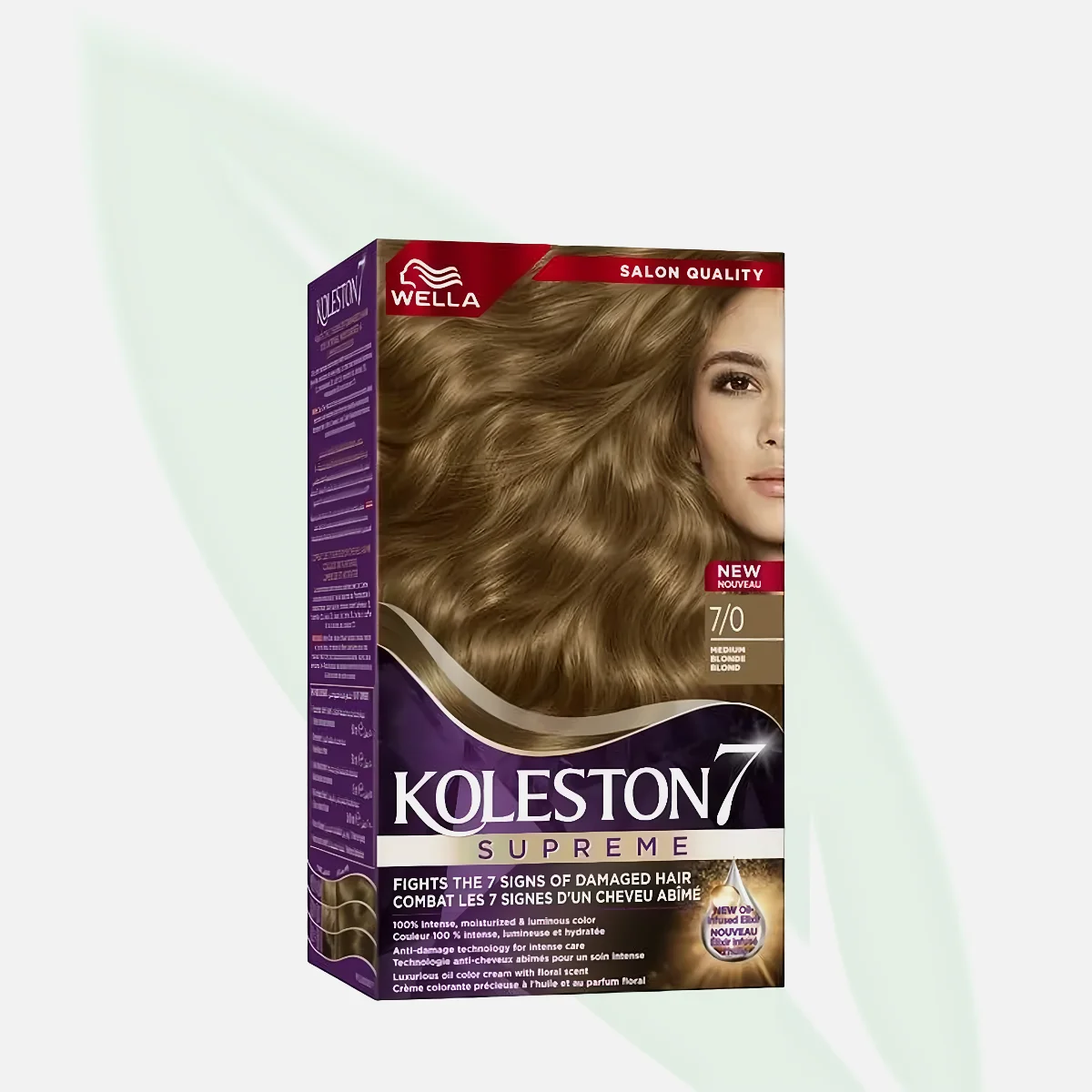 WELLA Koleston Color Cream 7/0 Medium Blonde