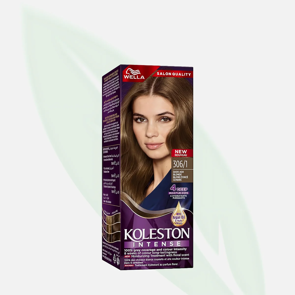 WELLA Koleston Perfect ME+ Permanent Color 306/1 Dark Blonde Ash
