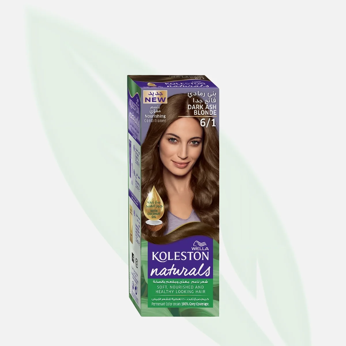 KOLESTON Naturals 6/1 Dark Ash Blonde 50ml