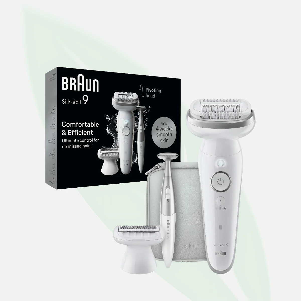 Braun Silk-épil 9 Bonus Edition Wet & Dry Epilator 9-558 with 5 Extras Braun Silk-épil 9 Bonus Edition Wet & Dry Epilator 9-558 with 5 Extras