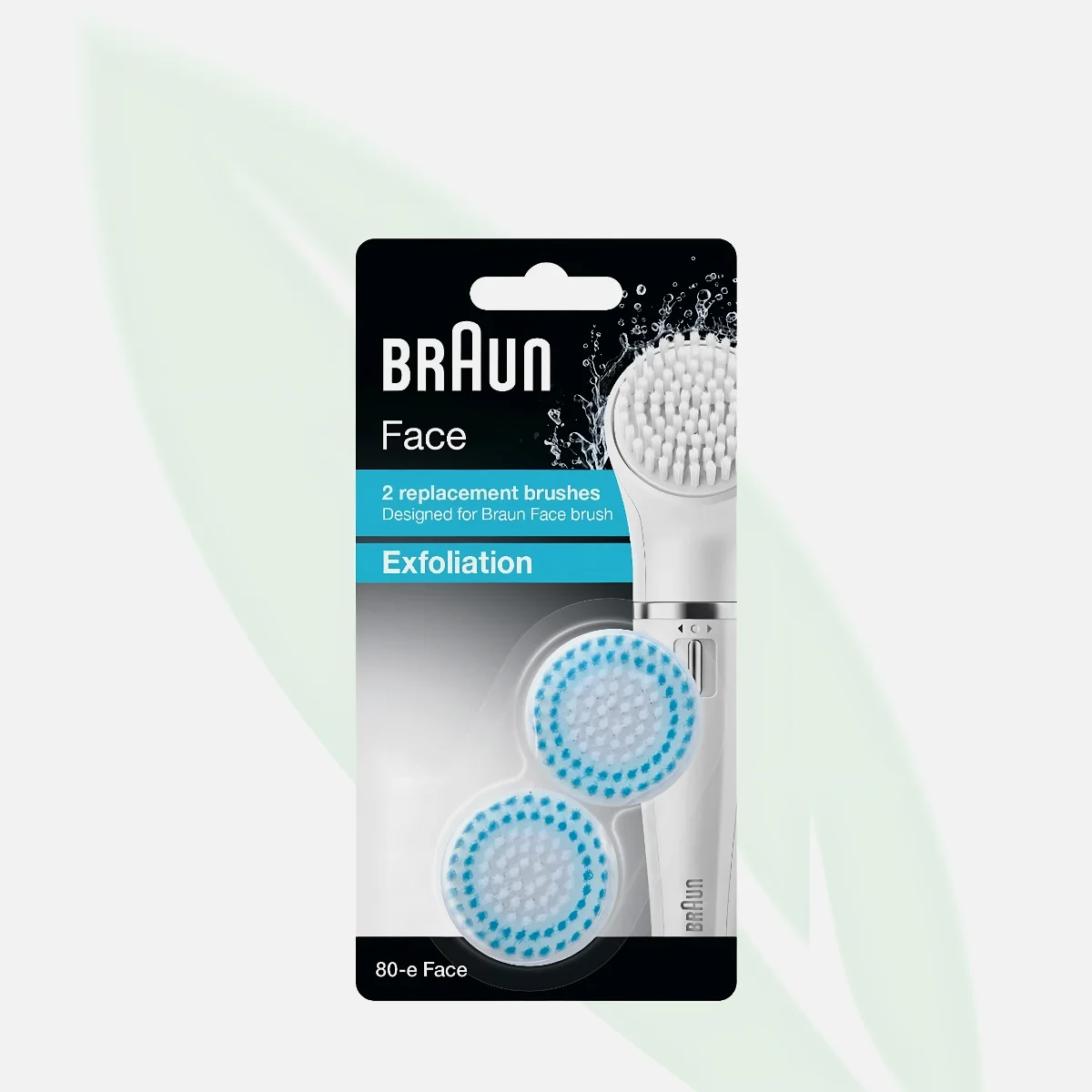 BRAUN Face Exfoliation Replacement Brushes 2 Pack BRAUN Face Exfoliation Replacement Brushes 2 Pack