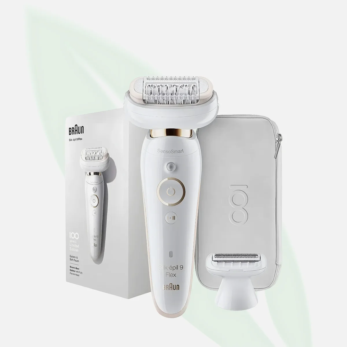 Braun Silk-épil 9 Flex 100 Years Limited Edition Epilator with Soft Pouch Braun Silk-épil 9 Flex 100 Years Limited Edition Epilator with Soft Pouch