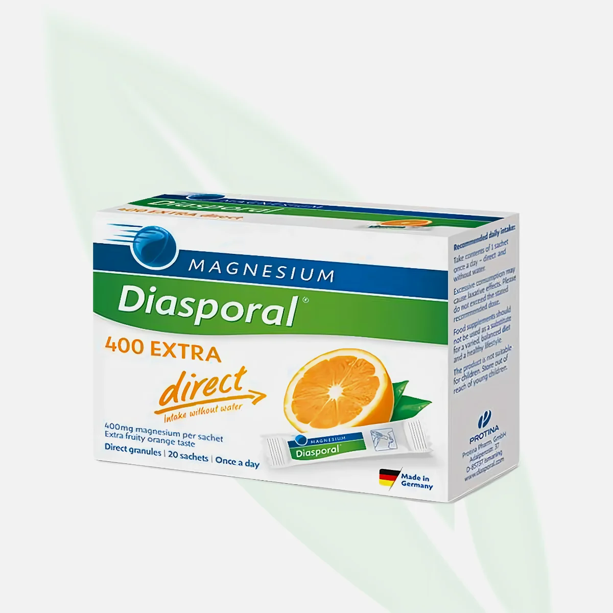Magnesium-DIASPORAL 400 Extra Direct 20 Sachets