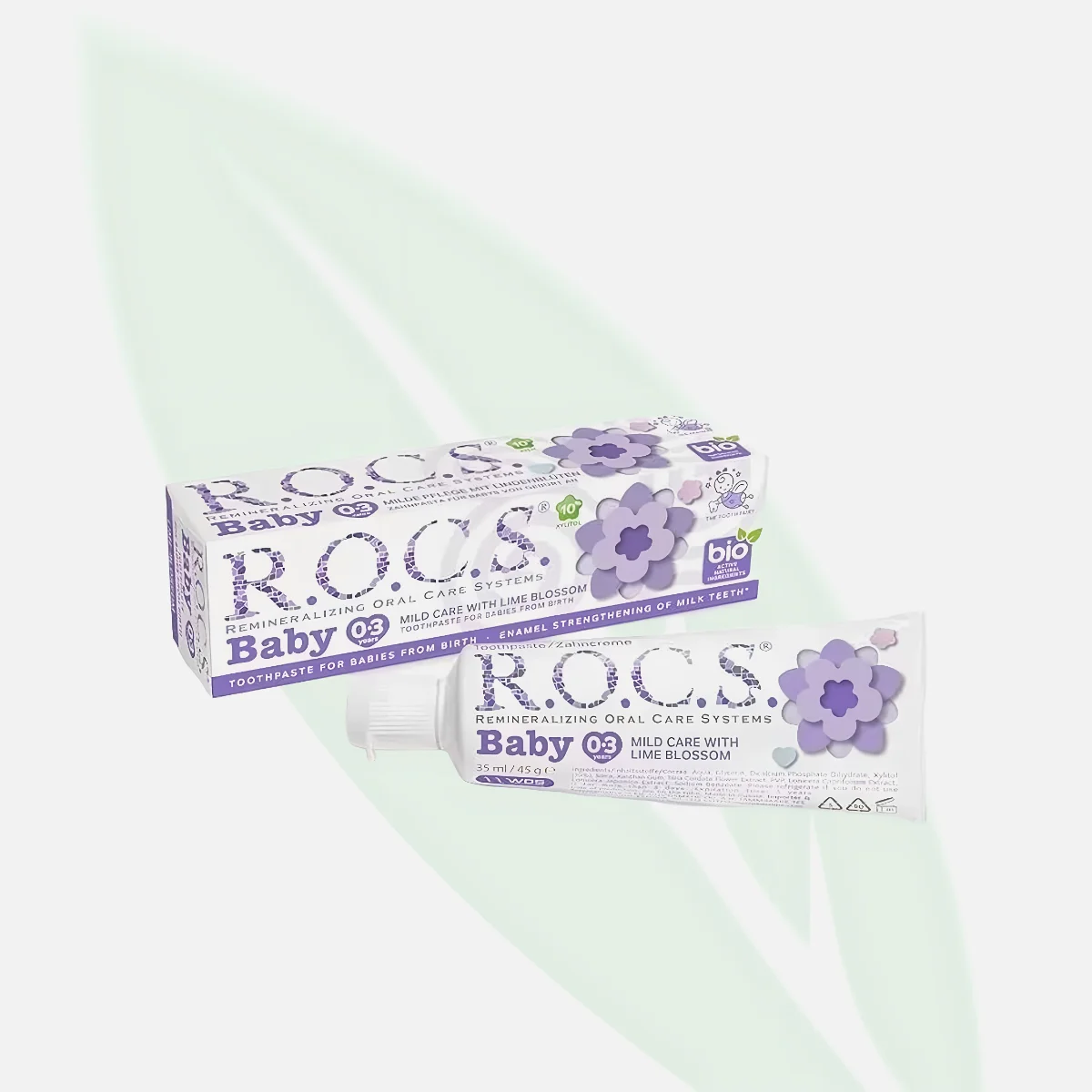 R.O.C.S Baby Lime-Blossom 0-3 Years 45g