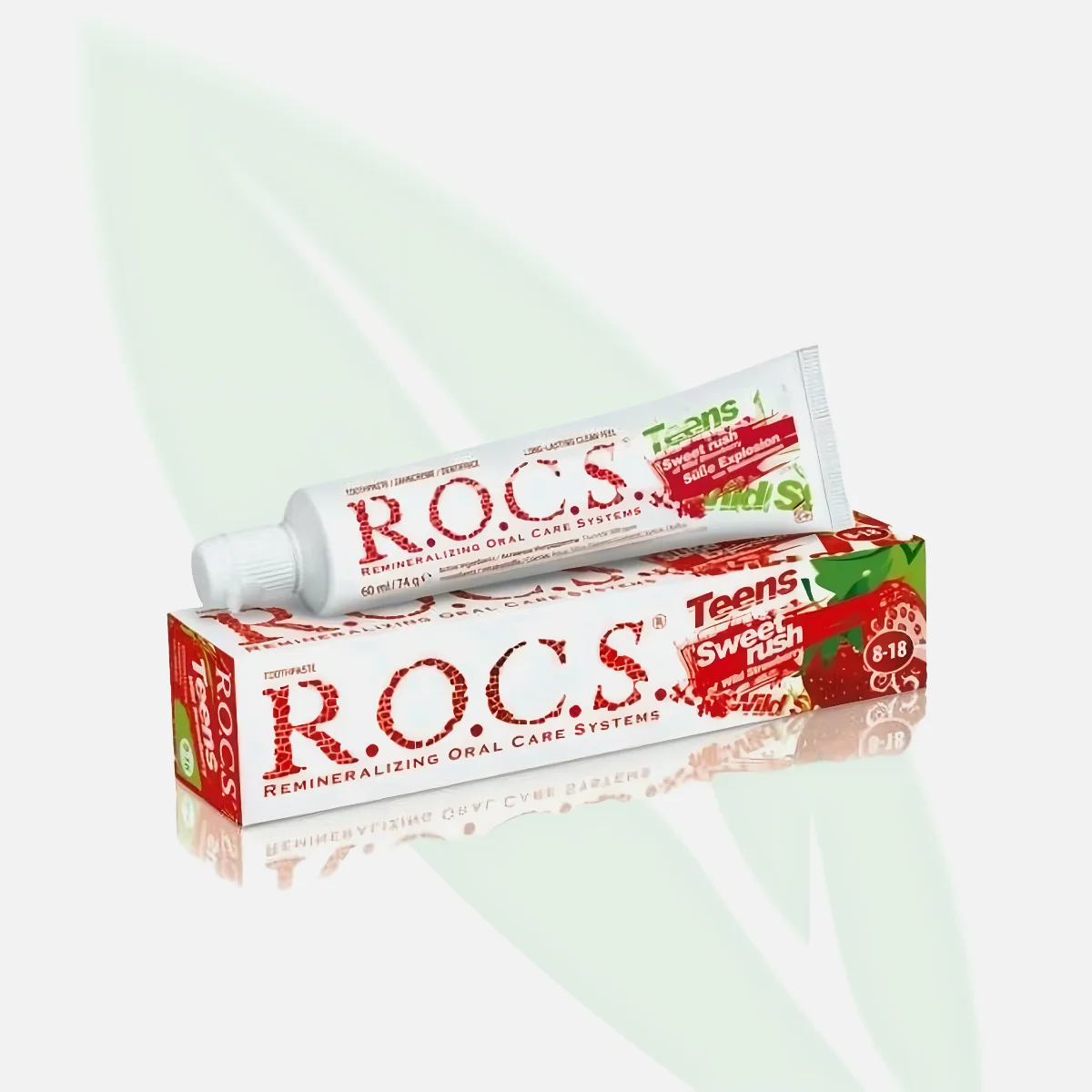 R.O.C.S Teens Wild Strawberry Toothpaste 60ml