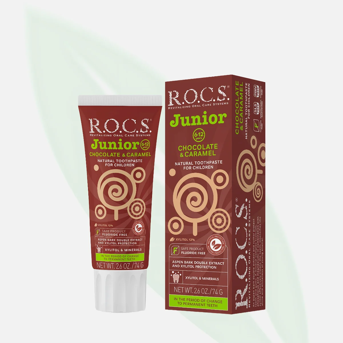 R.O.C.S Junior 6-12 Years With Calcium Toothpaste R.O.C.S Junior 6-12 Years With Calcium Toothpaste