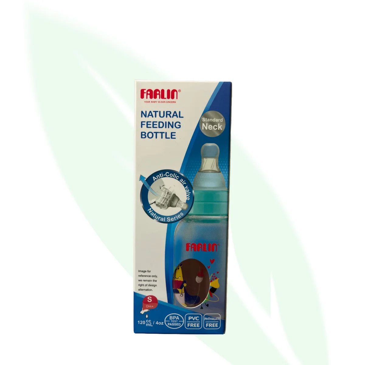 FARLIN Newborn Glass Feeding Bottle 140cc