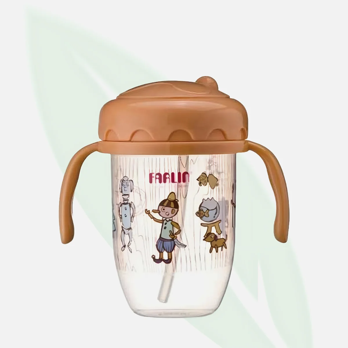 FARLIN Gulu Gulu Cross-Cut Straw Learner Cup 9+M