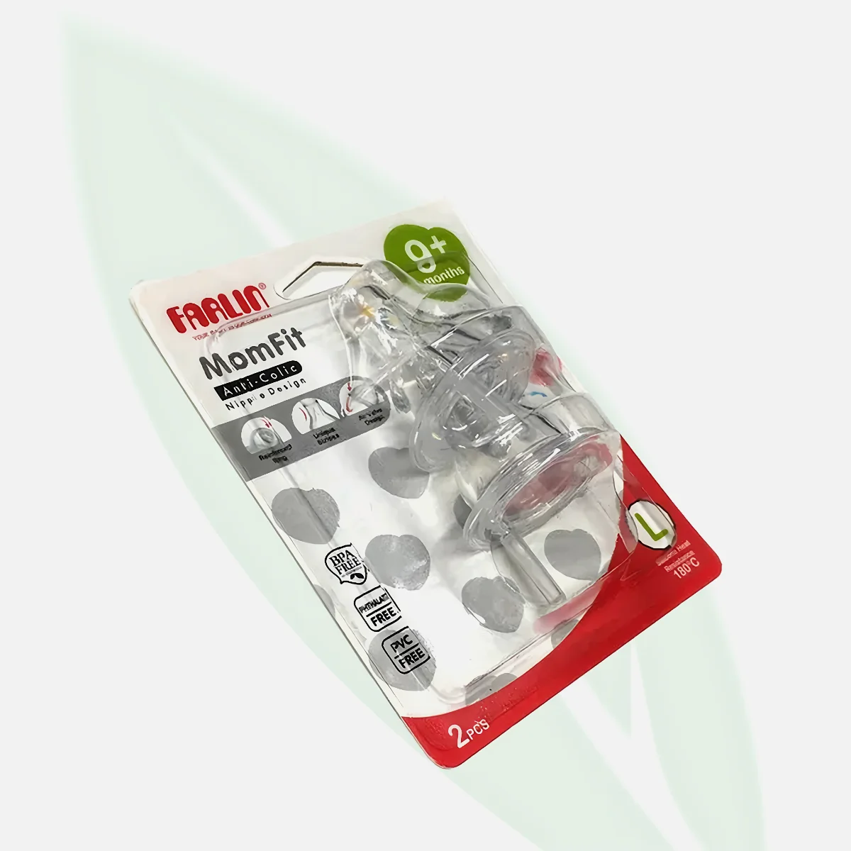 FARLIN Silicone Nipple 2 Pcs