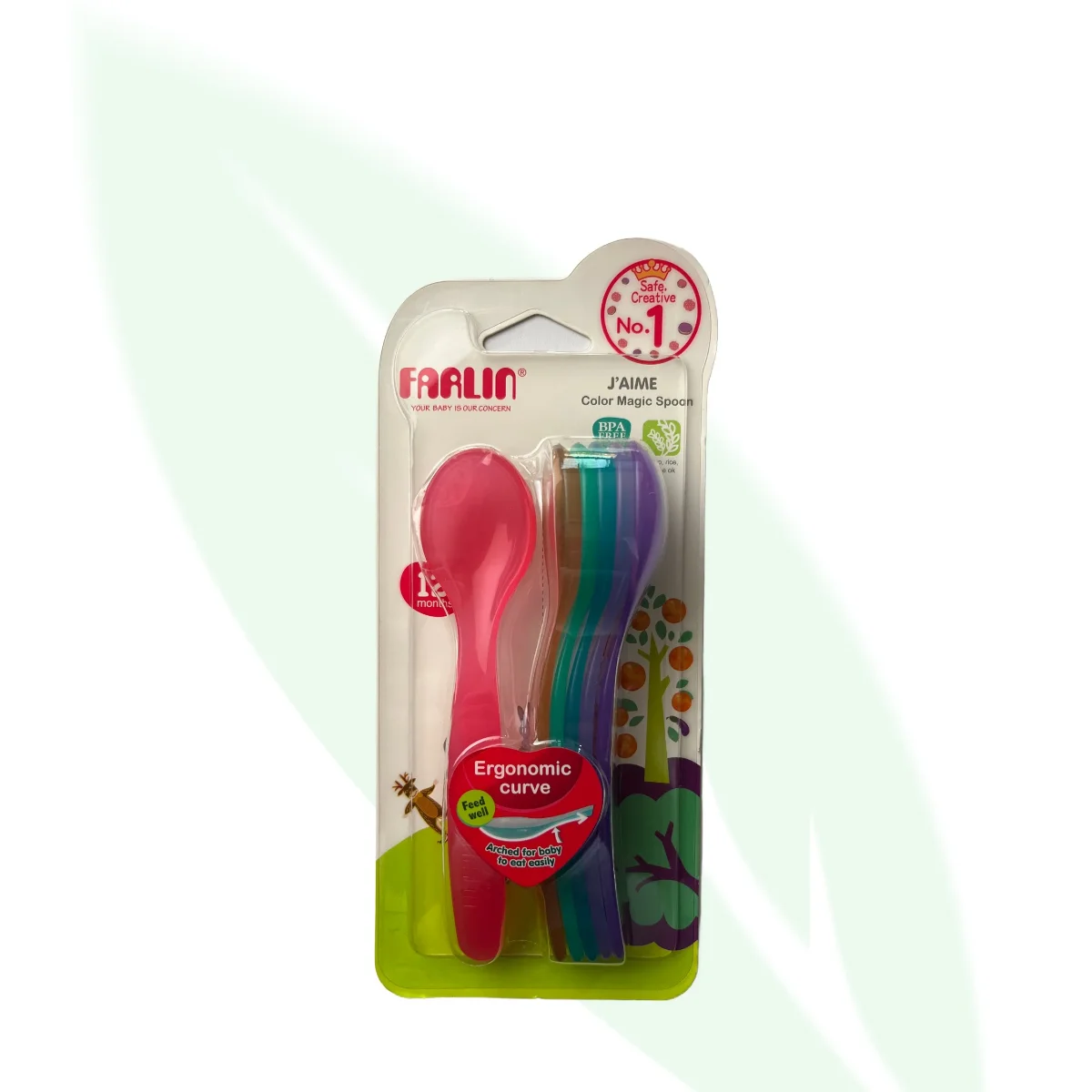 FARLIN Color Magic Spoon 12M+ 7pcs FARLIN Color Magic Spoon 12M+ 7pcs