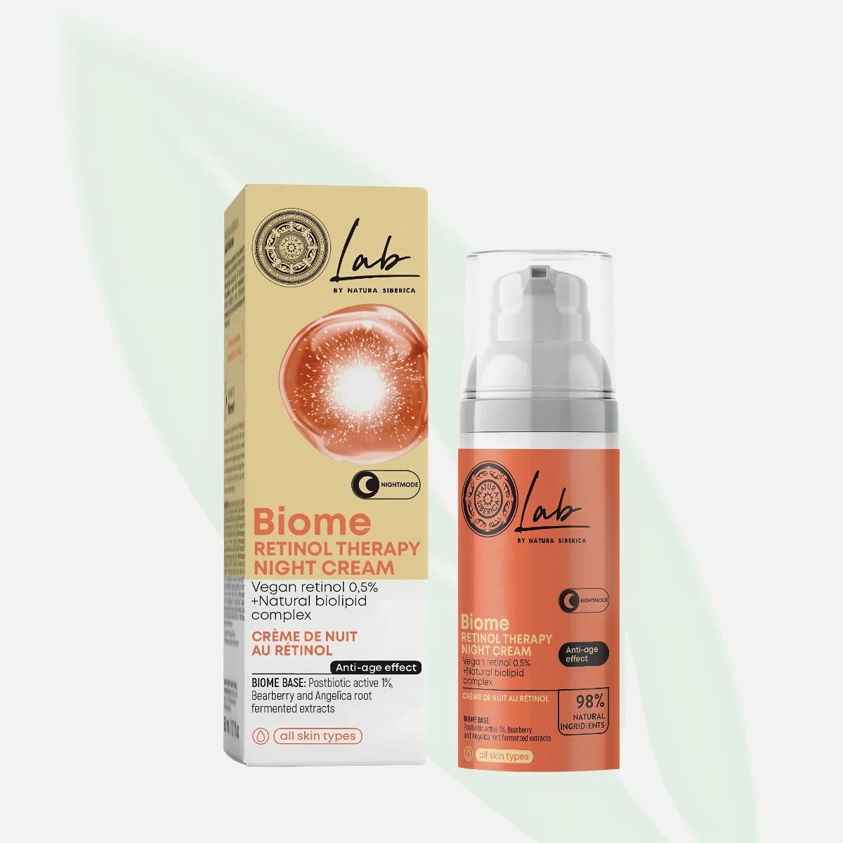 NATURA SIBERICA Lab Biome Retinol Therapy Night Cream 50ml