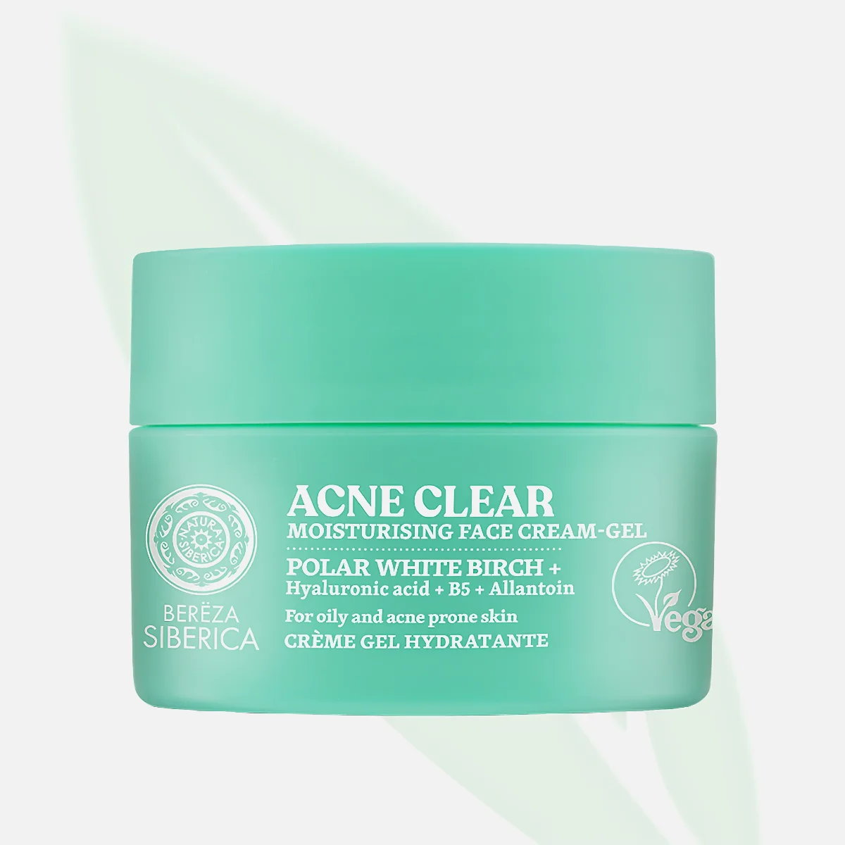 NATURA SIBERICA Polar White Birch Moisturising Face Cream-Gel For Oily & Acne-Prone Skin 50ml