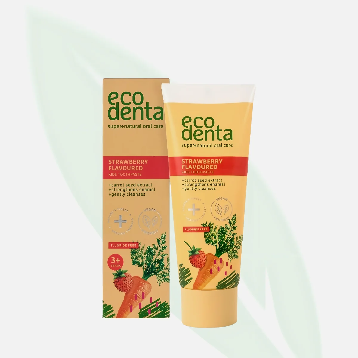 ECODENTA Wild Strawberry Kids Toothpaste 75ml ECODENTA Wild Strawberry Kids Toothpaste 75ml