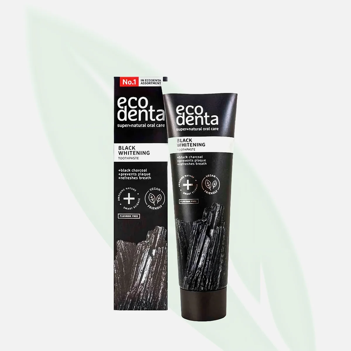 ECODENTA Black Whitening Toothpaste with Volcanic Minerals 100ml ECODENTA Black Whitening Toothpaste with Volcanic Minerals 100ml