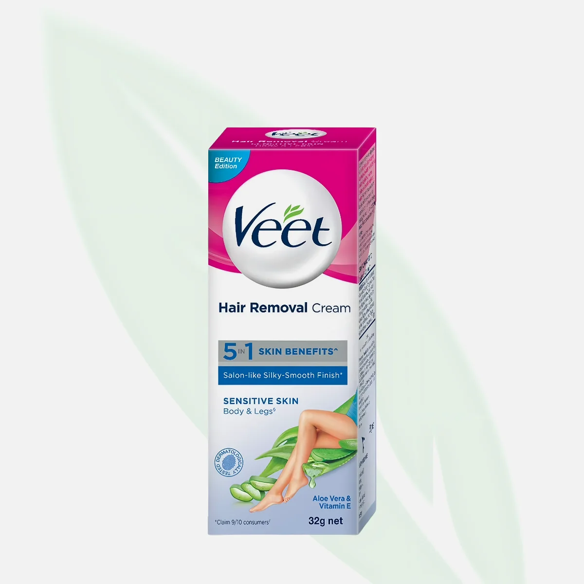 VEET كريم إزالة الشعر للبشرة الحساسة بالصبار وفيتامين E 100 جم