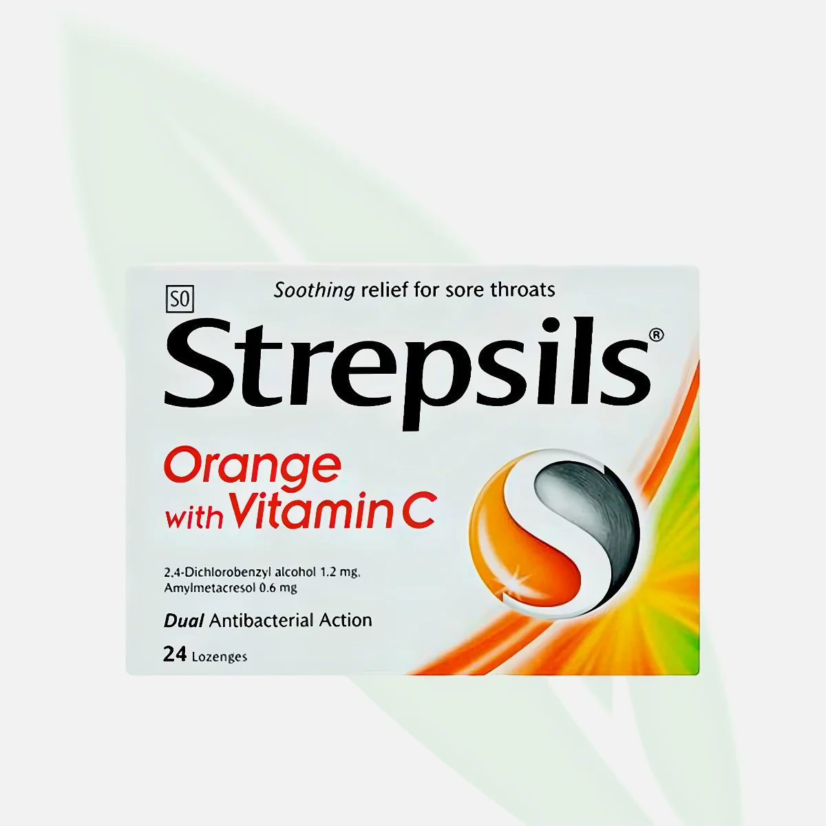STREPSILS Vitamin C Orange Lozenges 24 Lozenges STREPSILS Vitamin C Orange Lozenges 24 Lozenges