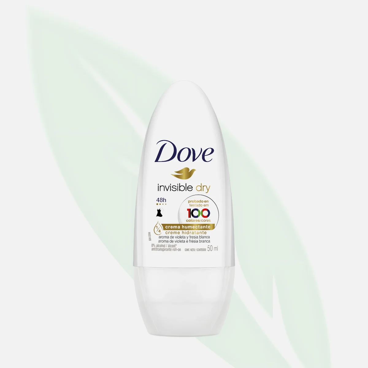 DOVE مزيل عرق رول أون انفزبل دراي بحماية 48 ساعة 50 مل