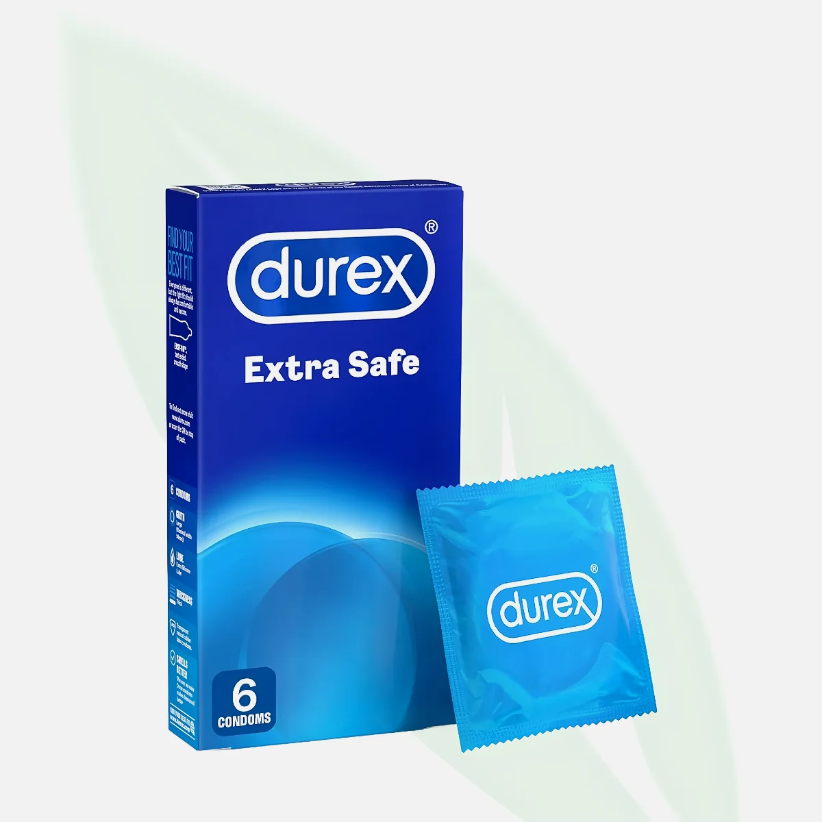 DUREX Extra Safe Condoms 6 Pack DUREX Extra Safe Condoms 6 Pack