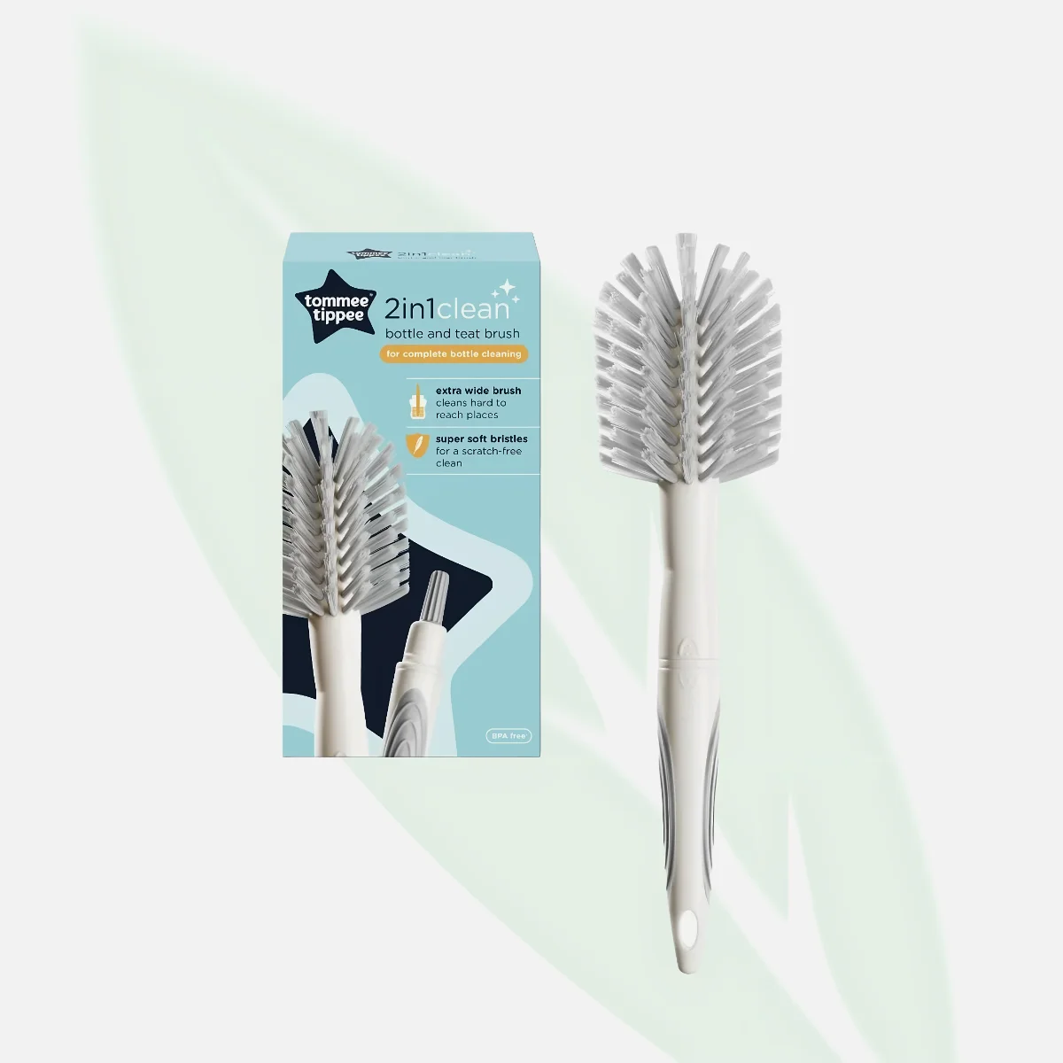 TOMMEE TIPPEE 2-In-1 Bottle And Teat Brush