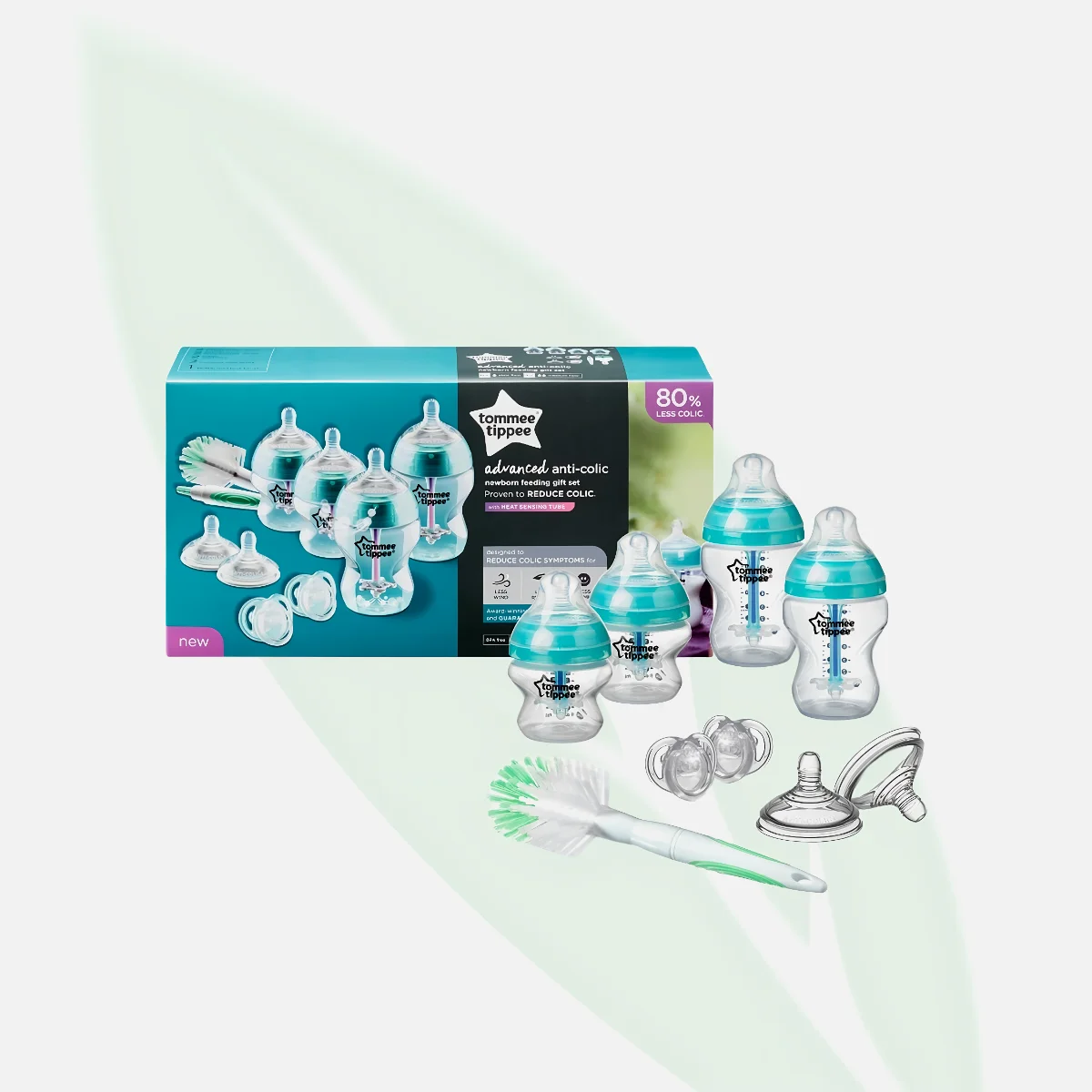 TOMMEE TIPPEE Advanced Anti-Colic Feeding Set (12 Pieces)