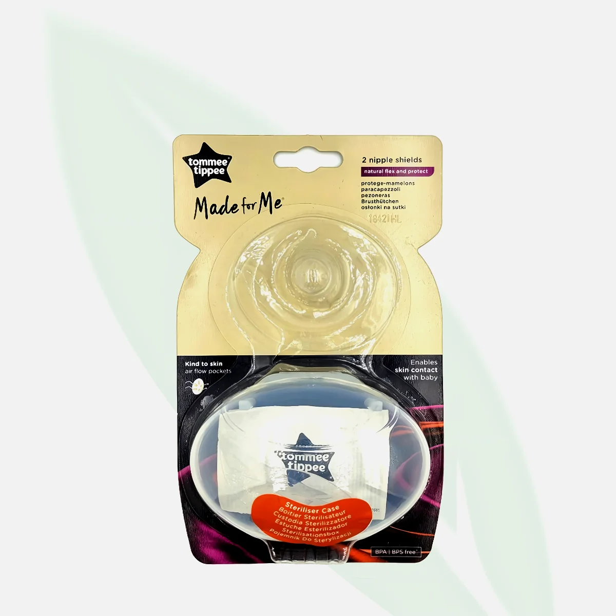 TOMMEE TIPPEE Closer To Nature Nipple Shields 2 Pack