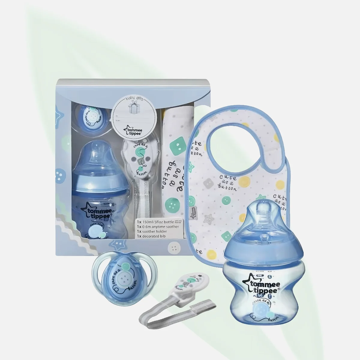 TOMMEE Tippee Advanced Anti-Colic Baby Gift Set Blue TOMMEE Tippee Advanced Anti-Colic Baby Gift Set Blue