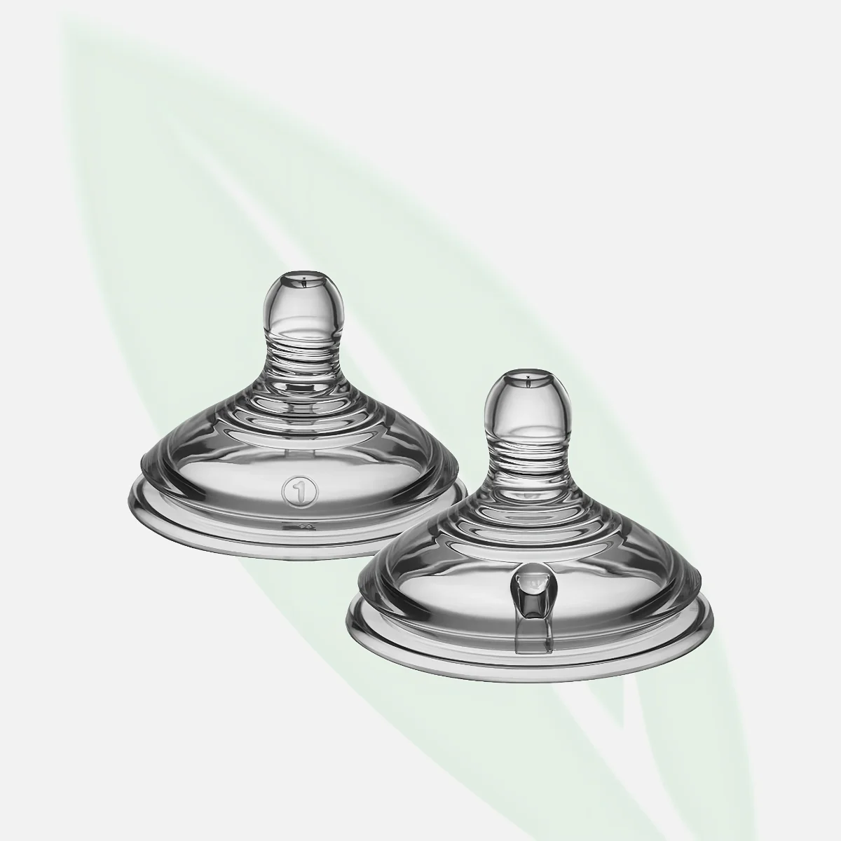 TOMMEE TIPPEE Closer To Nature Slow Flow Teats 0m+ 2-Pack