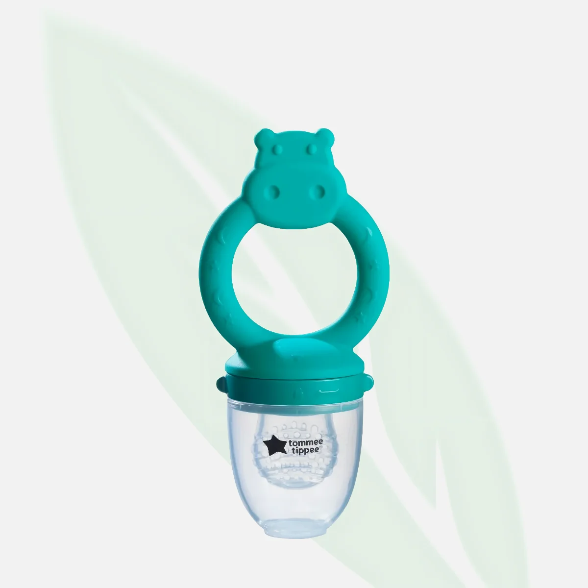 TOMMEE TIPPEE مغذّية الطعام الطازج وعضّاضة سيليكون من 4 أشهر