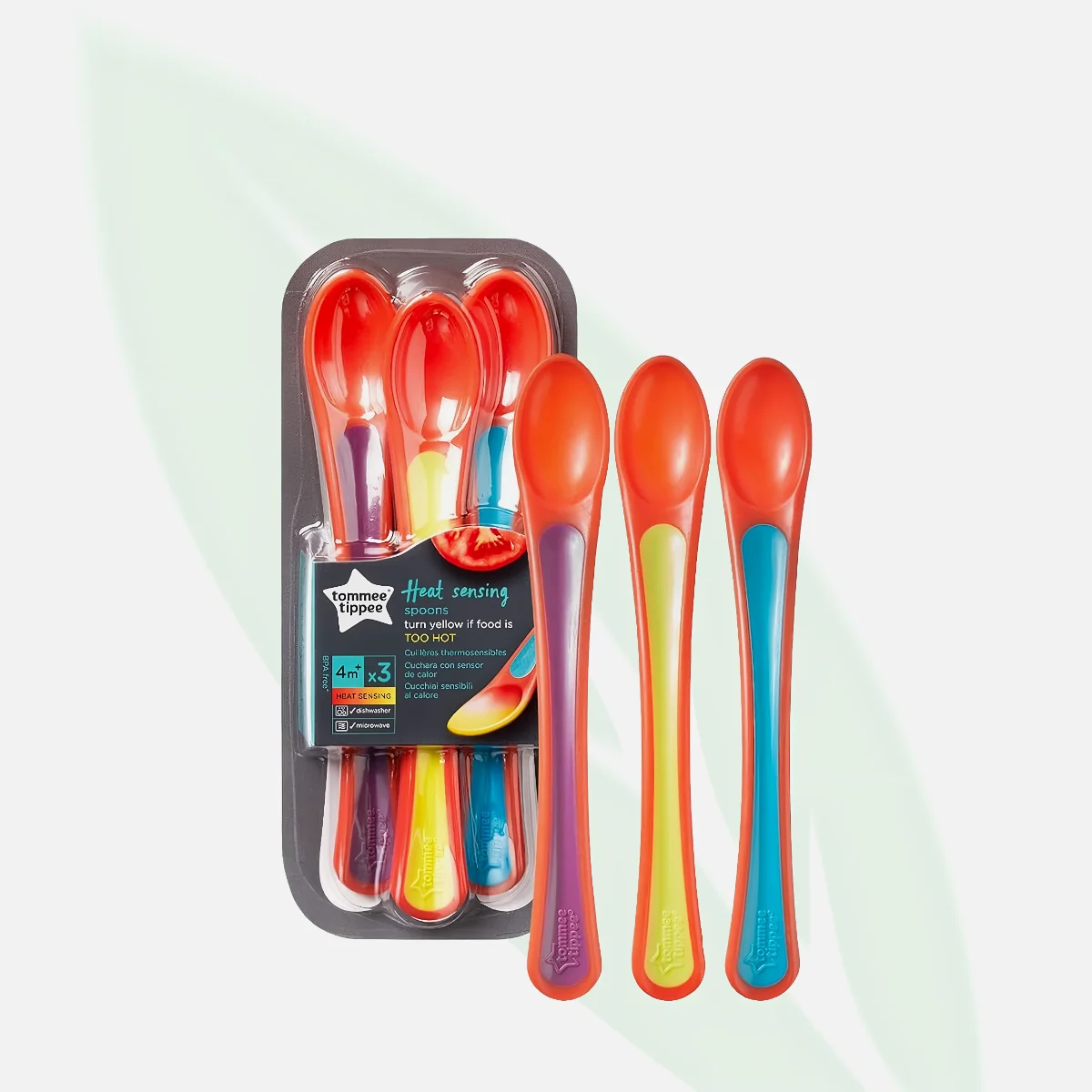TOMMEE TIPPEE 3 Heat Sensing Spoons TOMMEE TIPPEE 3 Heat Sensing Spoons
