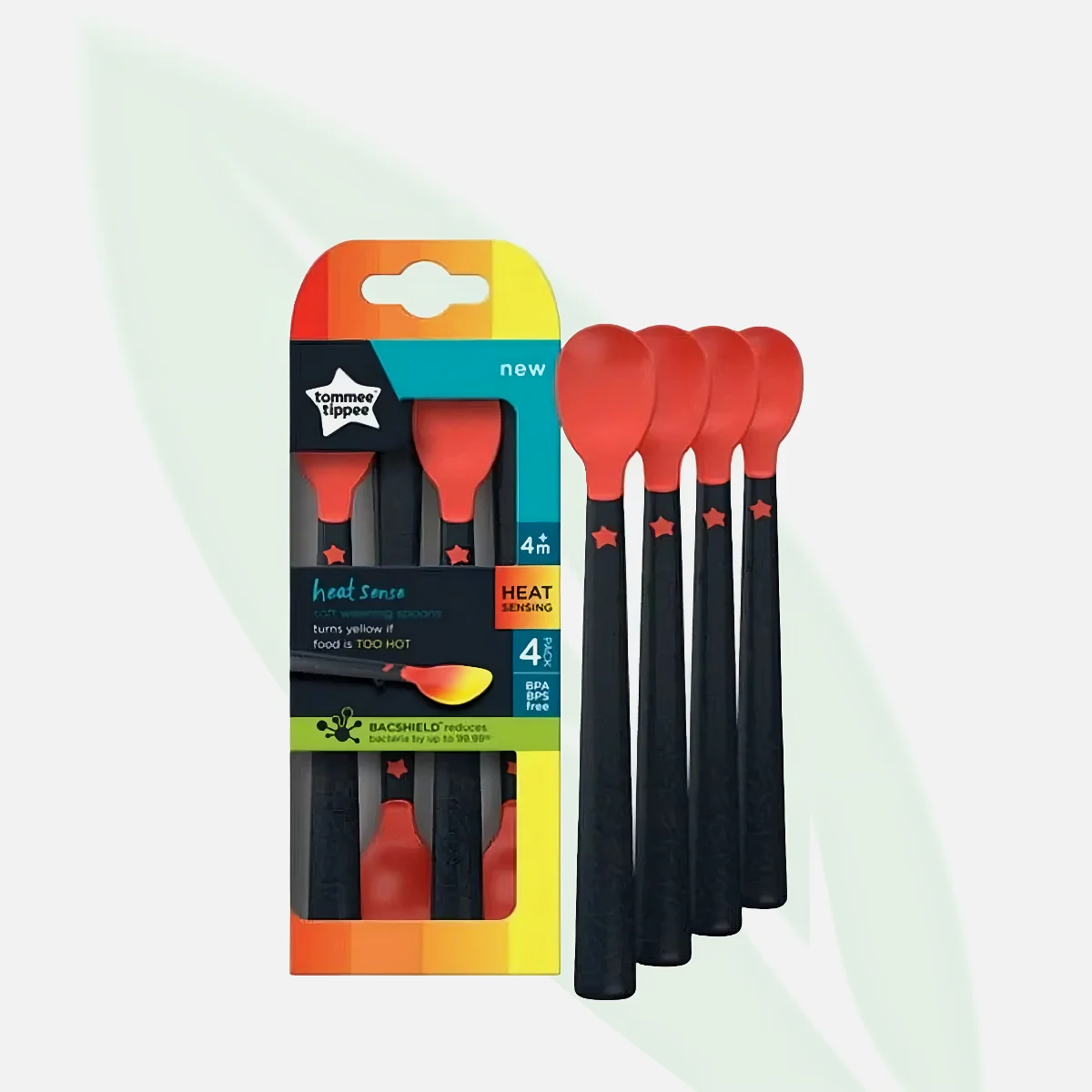 TOMMEE TIPPEE Heat Sense Weaning Spoons 4m+ TOMMEE TIPPEE Heat Sense Weaning Spoons 4m+