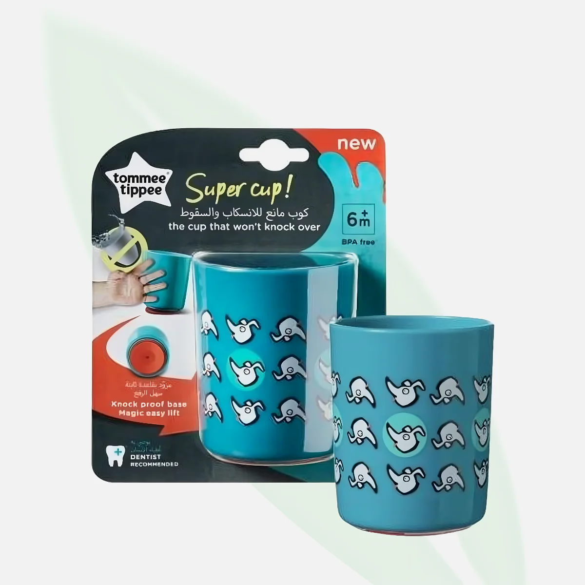 TOMMEE TIPPEE Superstar Weighted Straw Cup 6m+ TOMMEE TIPPEE Superstar Weighted Straw Cup 6m+
