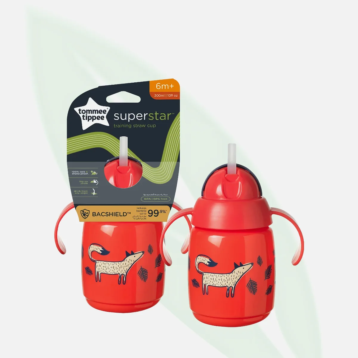 TOMMEE TIPPEE Superstar Insulated Straw Cup 300ml TOMMEE TIPPEE Superstar Insulated Straw Cup 300ml