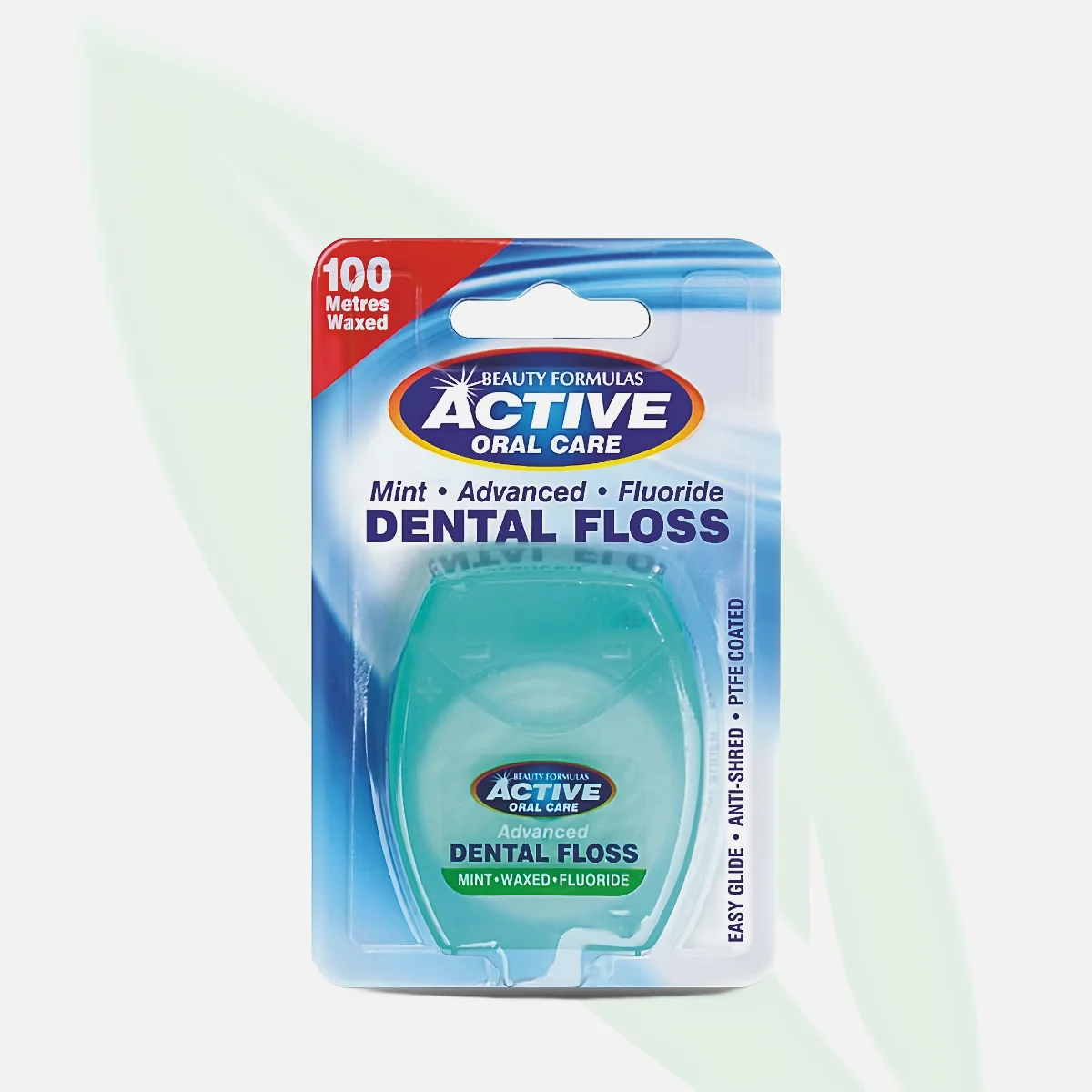 Beauty Formulas Active Oral Care Pocket Floss Mint Fluoride