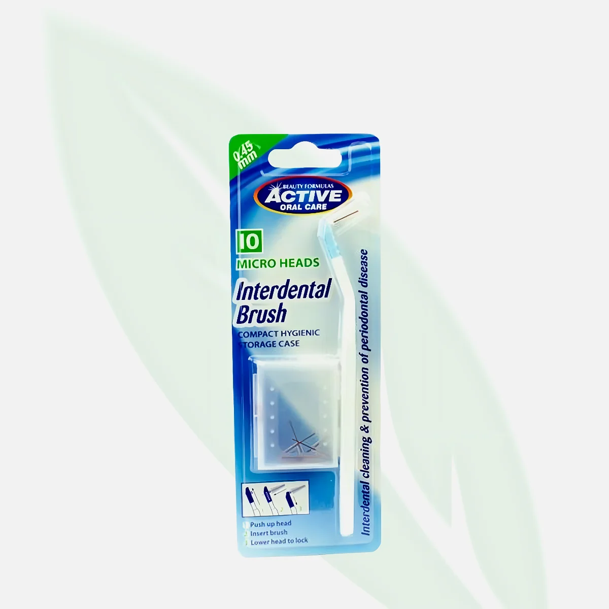 Beauty Formulas Active Oral Care Interdental Brush + 10 Micro Heads