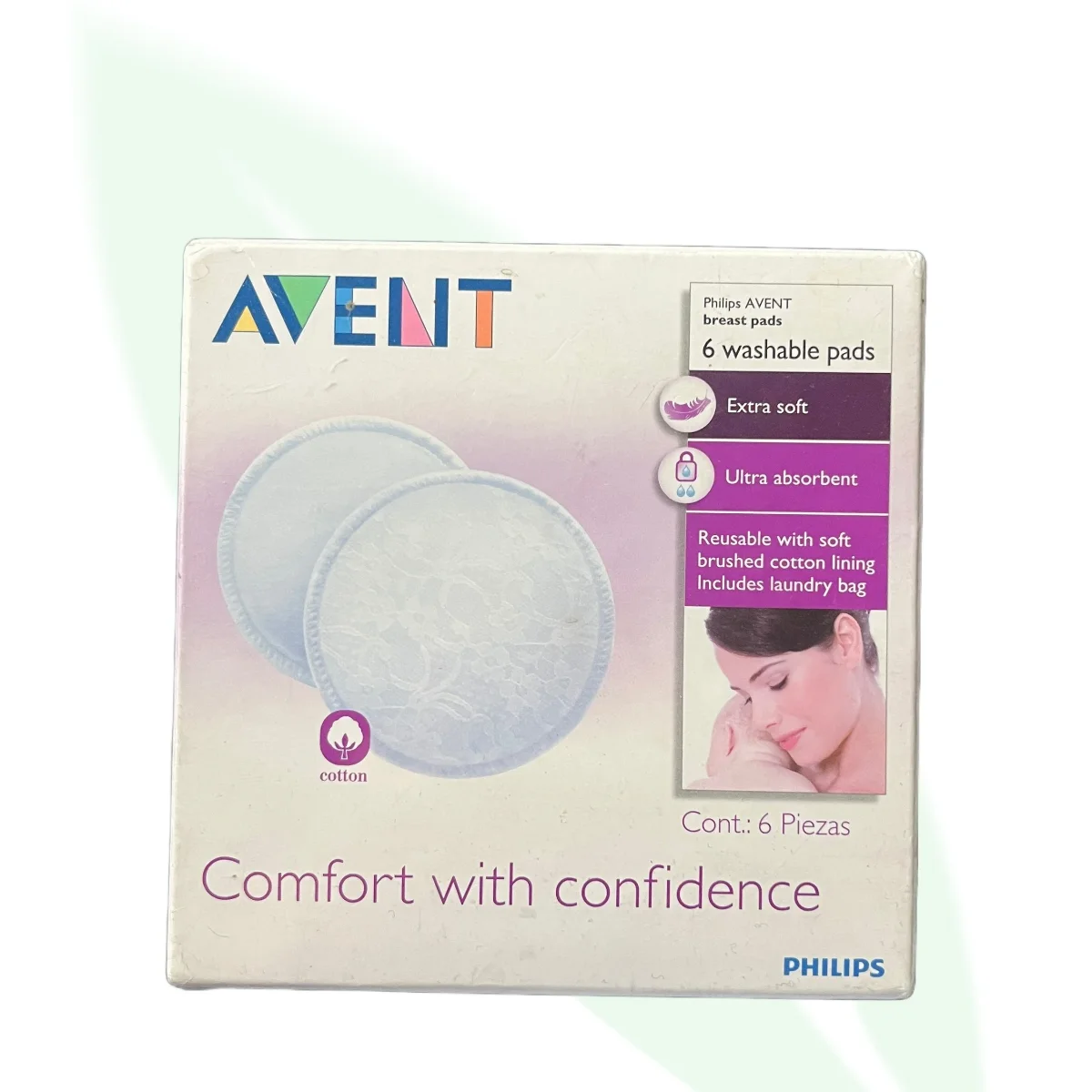AVENT Washable Breast Pads (6 Pcs)