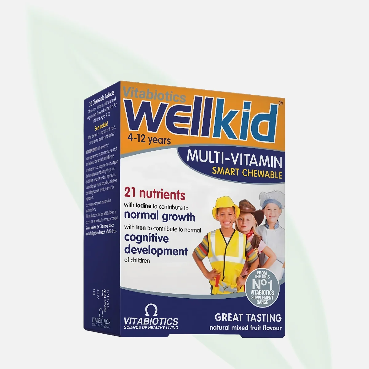 VITABIOTICS ويلكيد أقراص مضغ متعددة الفيتامينات للأطفال 30 قرص VITABIOTICS ويلكيد أقراص مضغ متعددة الفيتامينات للأطفال 30 قرص