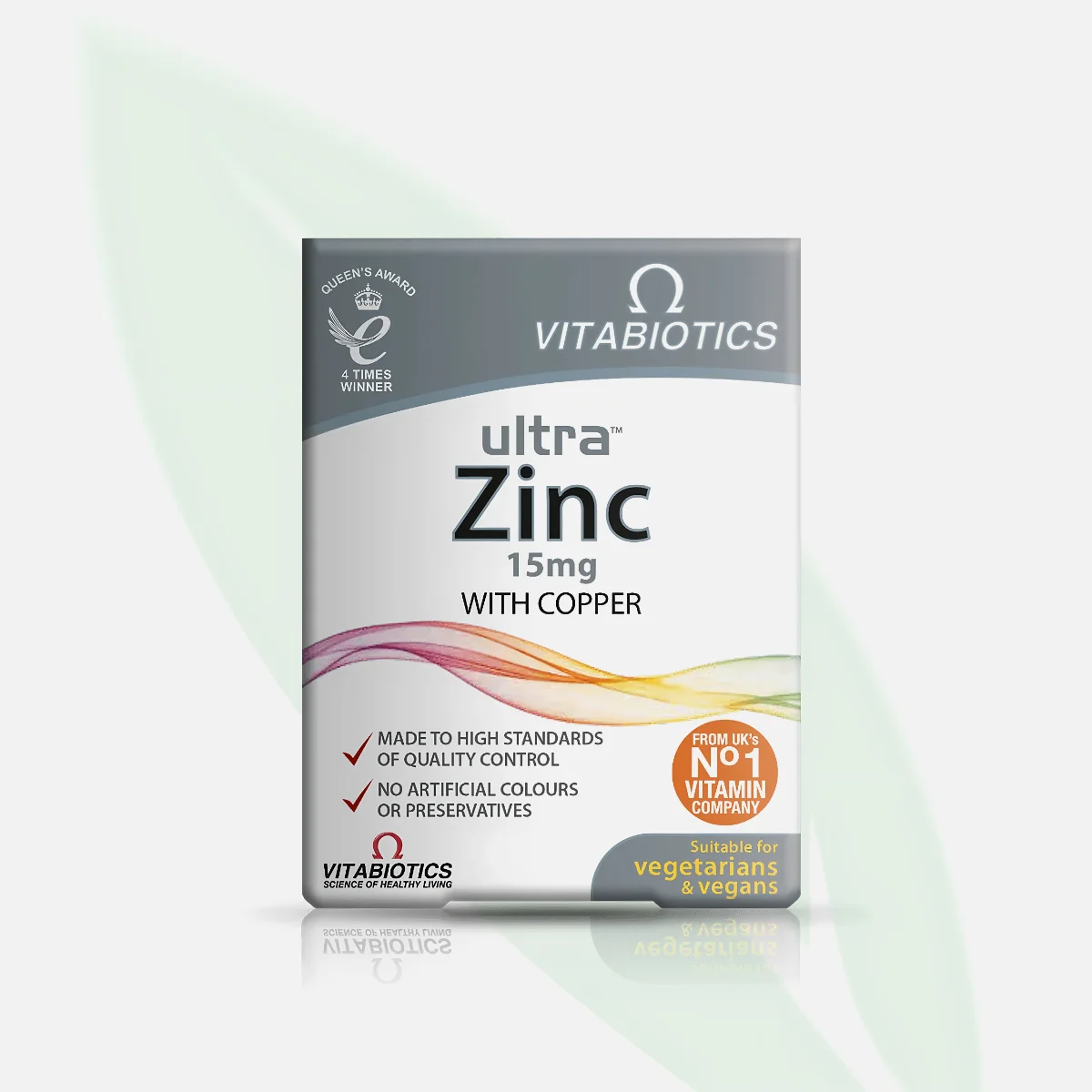 VITABIOTICS Ultra Zinc 15mg 60 Tablets VITABIOTICS Ultra Zinc 15mg 60 Tablets