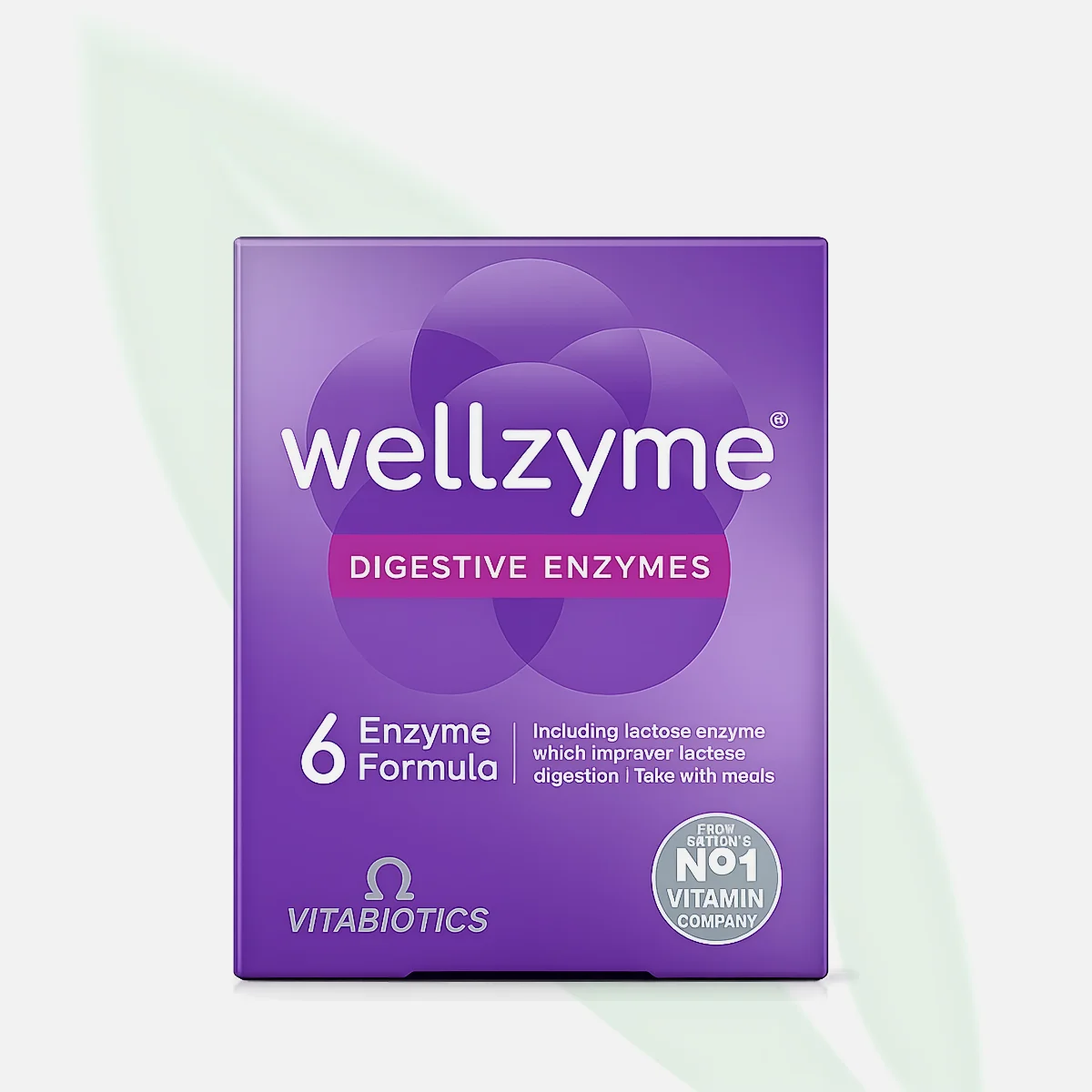 VITABIOTICS Wellzyme 15 Enzyme Formula 60 Capsules VITABIOTICS Wellzyme 15 Enzyme Formula 60 Capsules