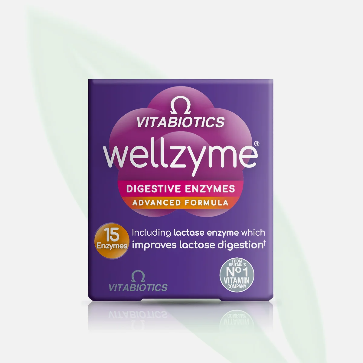 VITABIOTICS Wellzyme Advanced Formula 15 Enzyme 60 Capsules VITABIOTICS Wellzyme Advanced Formula 15 Enzyme 60 Capsules