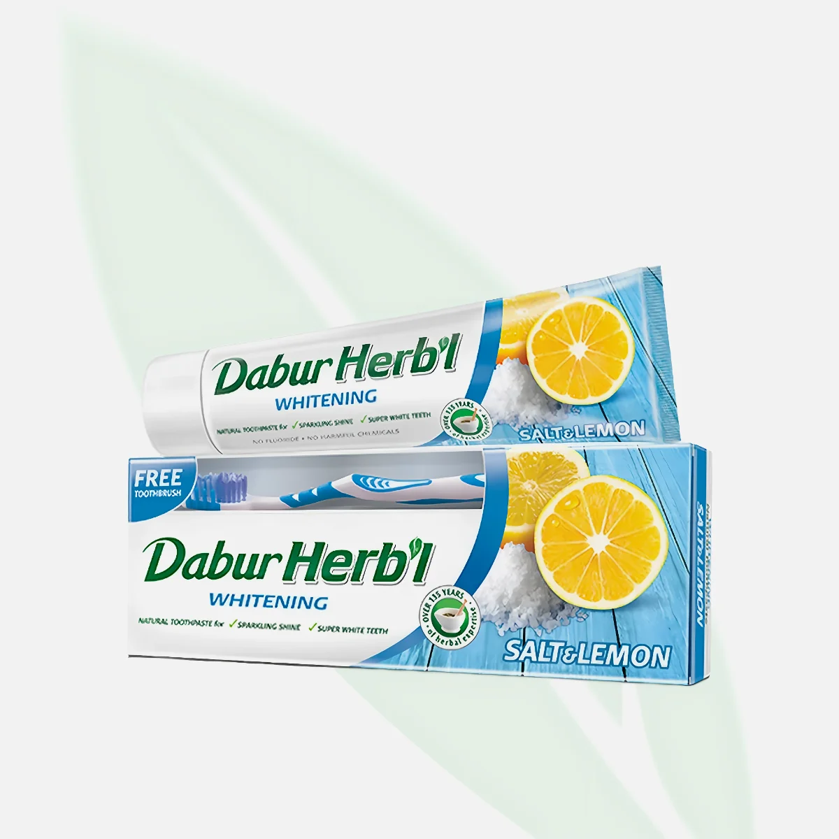 DABUR Herbal Whitening Toothpaste Salt & Lemon 150g