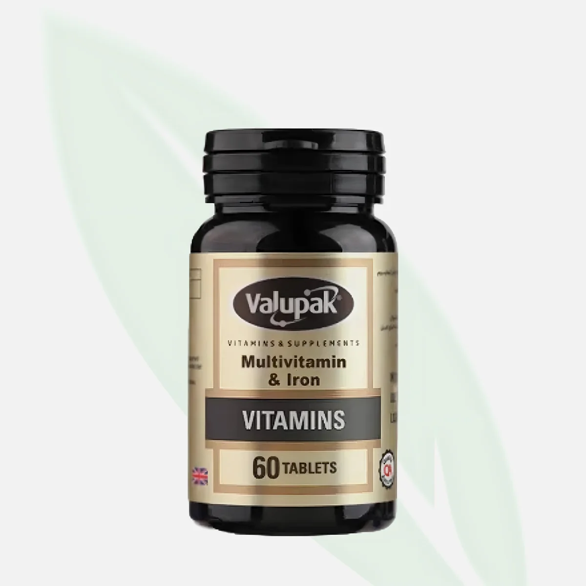 VALUPAK Multivitamin + Iron 60 Tablets VALUPAK Multivitamin + Iron 60 Tablets