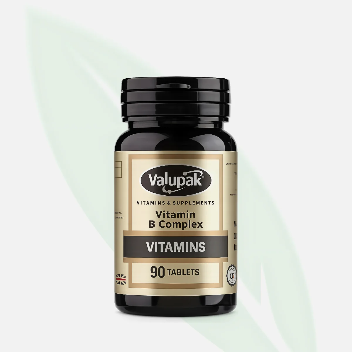 VALUPAK Vitamin B Complex 90 Tablets VALUPAK Vitamin B Complex 90 Tablets