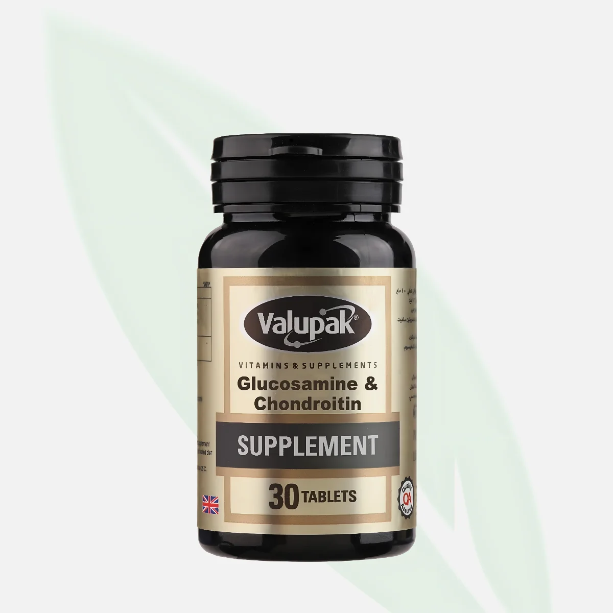 VALUPAK Glucosamine & Chondroitin 400/100mg 30 Tablets VALUPAK Glucosamine & Chondroitin 400/100mg 30 Tablets