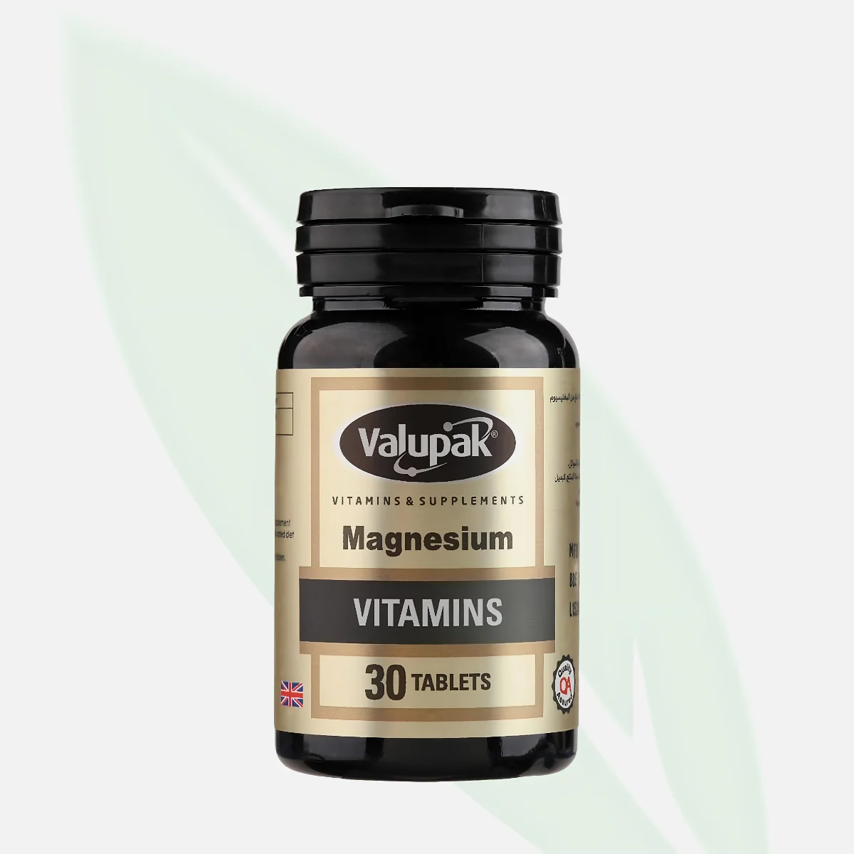 VALUPAK Magnesium 187.5mg 30 Tablets VALUPAK Magnesium 187.5mg 30 Tablets