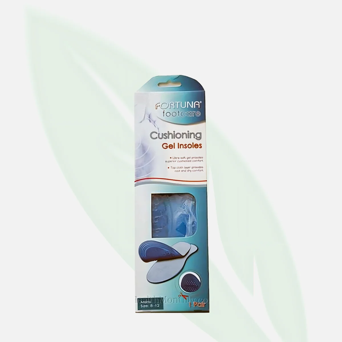 Fortuna Footcare Cushioning Gel Insoles Men Fortuna Footcare Cushioning Gel Insoles Men