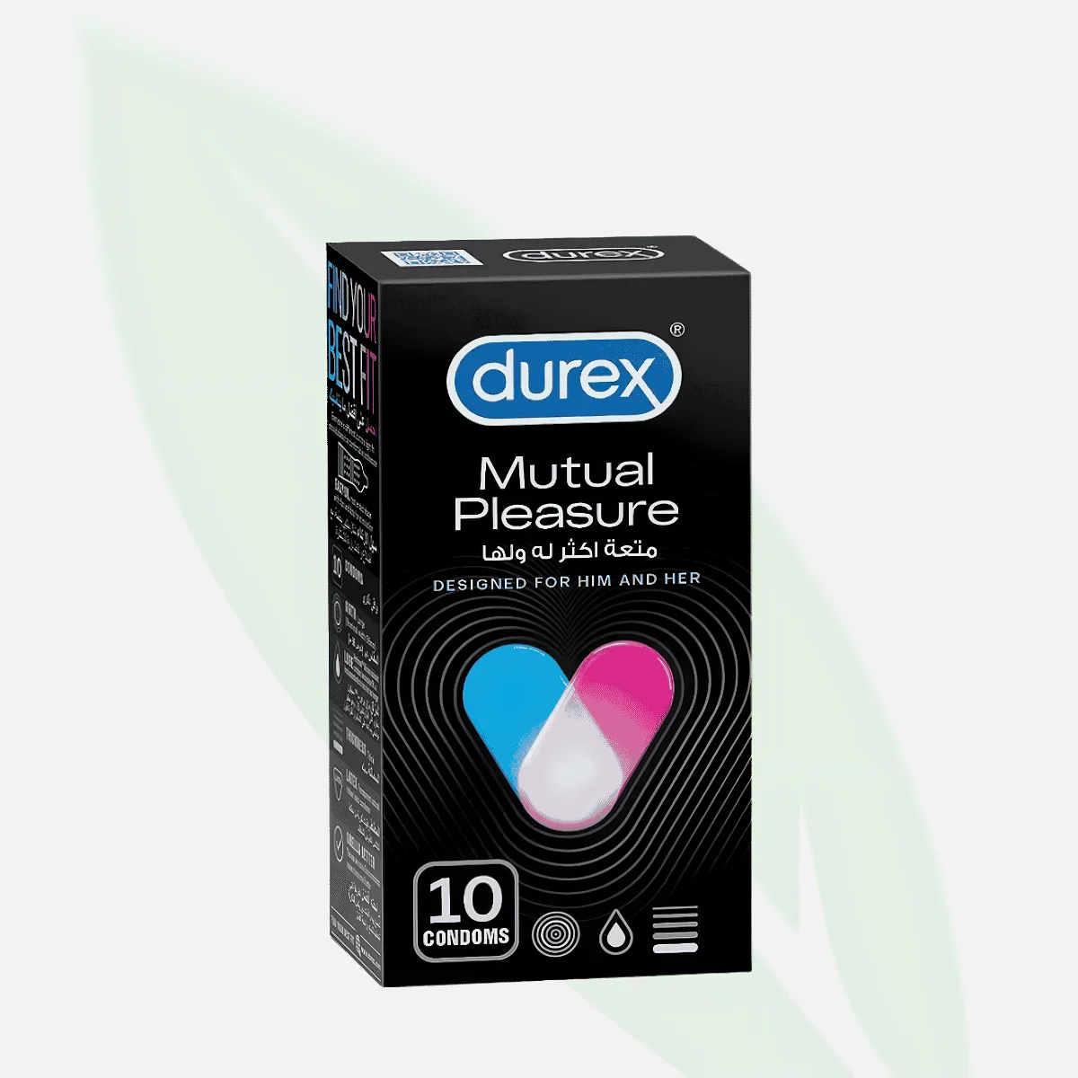 DUREX Mutual Pleasure Condoms 10-Pack DUREX Mutual Pleasure Condoms 10-Pack