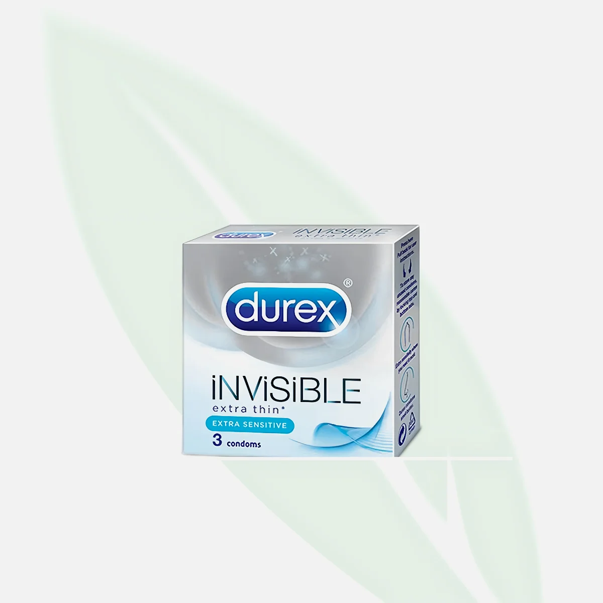 Durex Invisible Extra Thin Condoms (3 Condoms) Durex Invisible Extra Thin Condoms (3 Condoms)