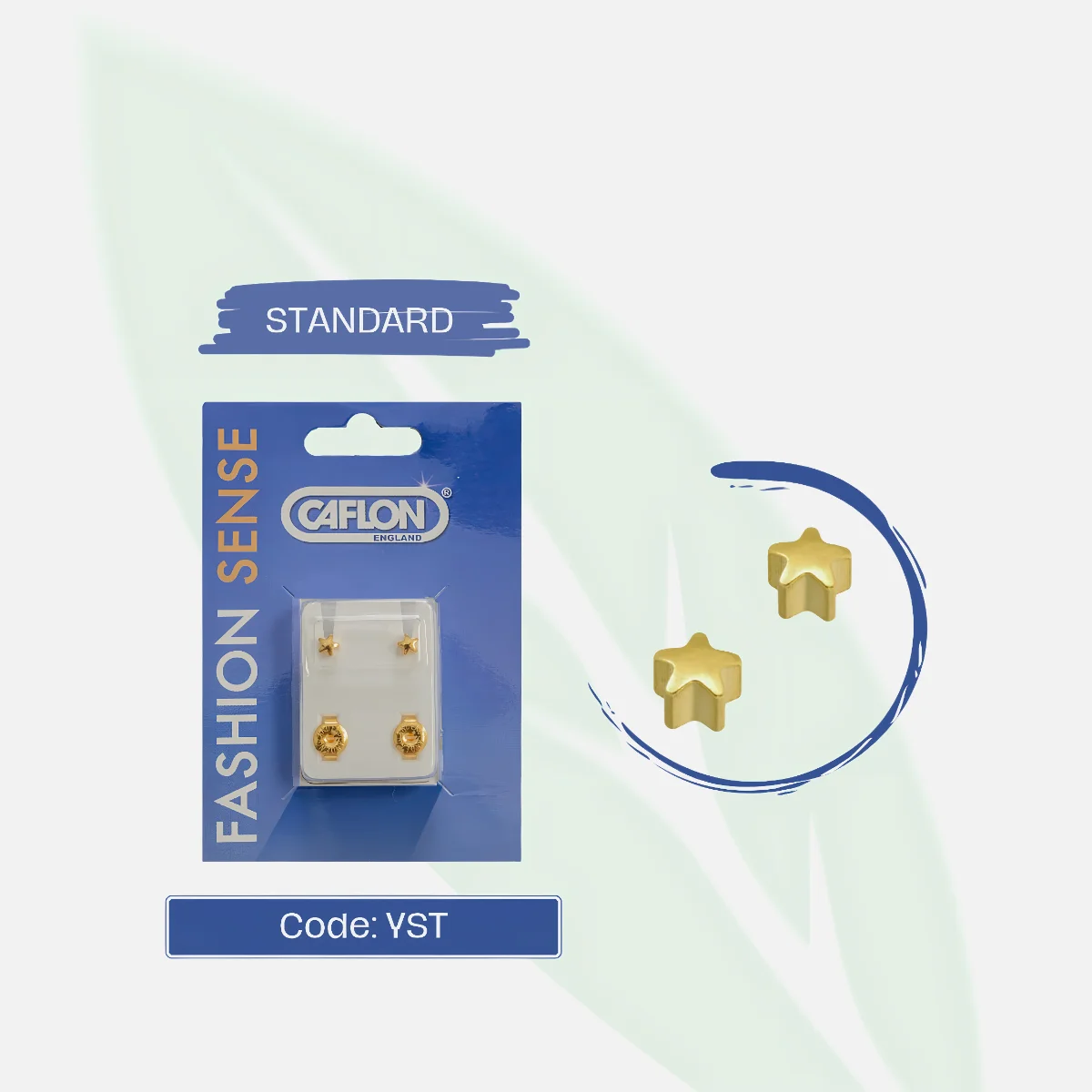 CAFLON YST Star Ear Piercing Studs