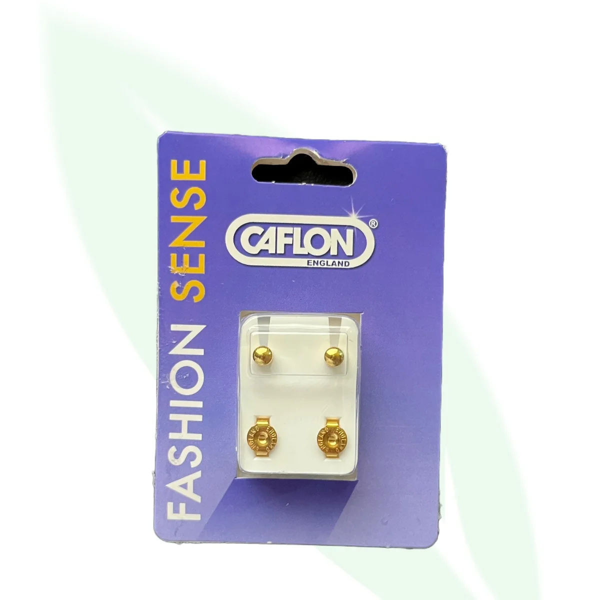 CAFLON YR Gold Ball Ear Piercing Studs