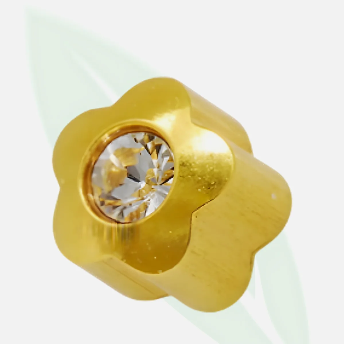 CAFLON Y804 24ct Gold-Plated Birthstone Studs